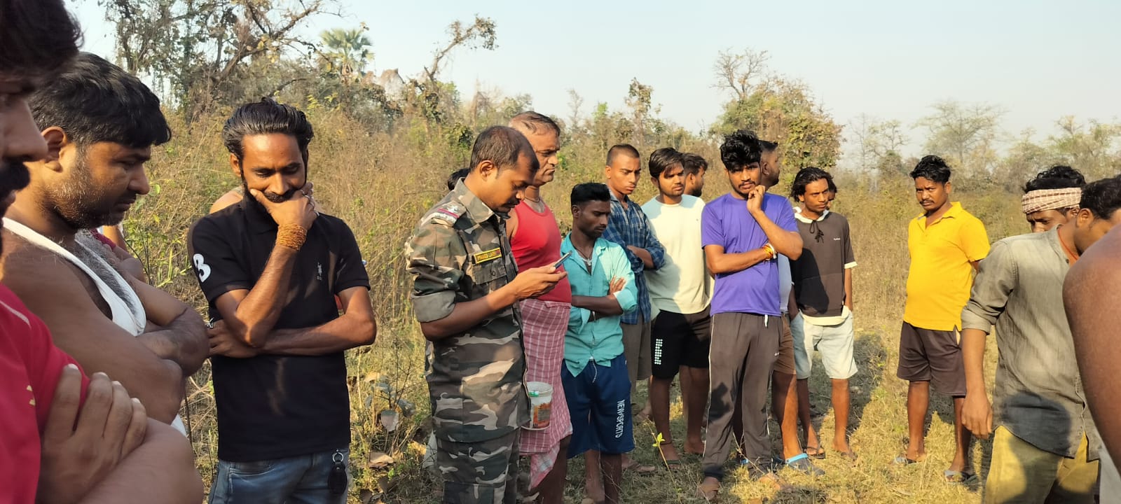 कपुरिया में कतरी नदी के मार्ग पर मिला शव इलाके में सनसनी